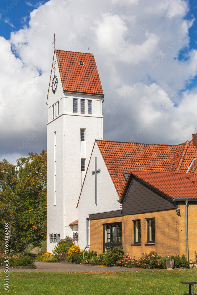 Fototapeta premium Reformierte Kirche in Frick