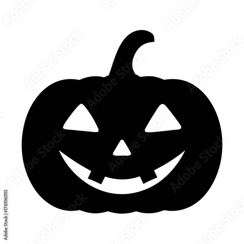 Download halloween pumpkin silhouette vector image for free jack o lantern clip art design element