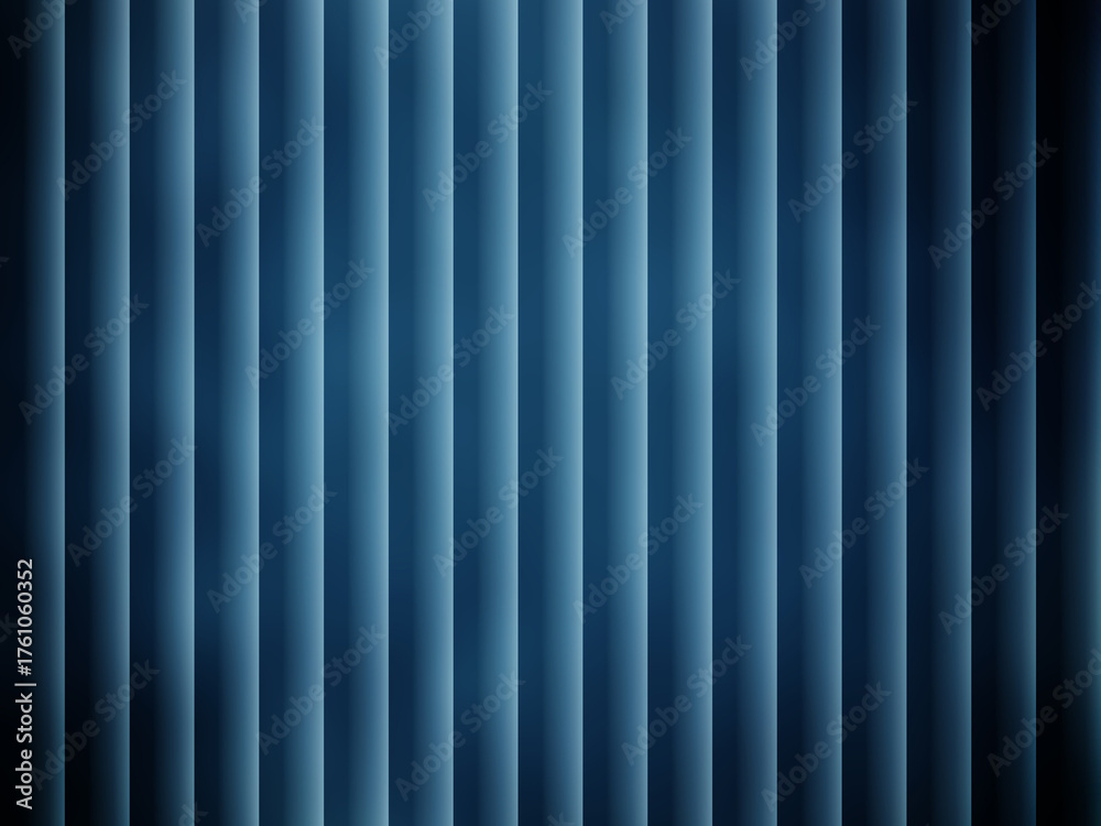 Obraz premium Blue Vertical Bars Pattern Abstract Background Wallpaper Illustration