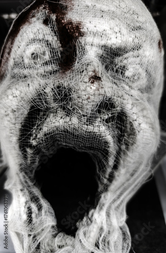 Scary halloween mask
