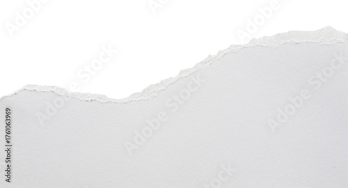 Cartones rasgados de color blanco, recurso gráfico