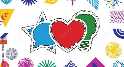 Rough texture outline icon vector
