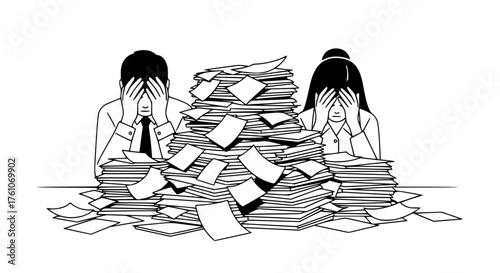 Overwhelmed by Paperwork and Daily Tasks Causing Stress