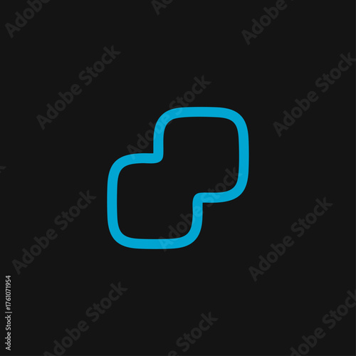 Merge icon logo flat vector design