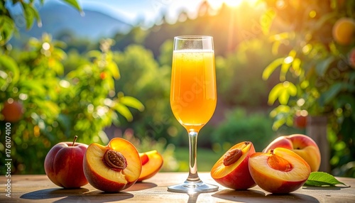 glass of orange juice