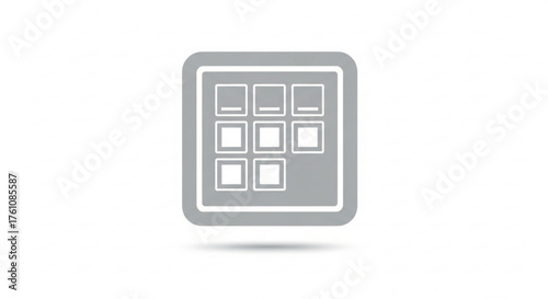 Calendar grid icon schedule appointment reminder date event planner organizer meeting timetable agenda 100 chars