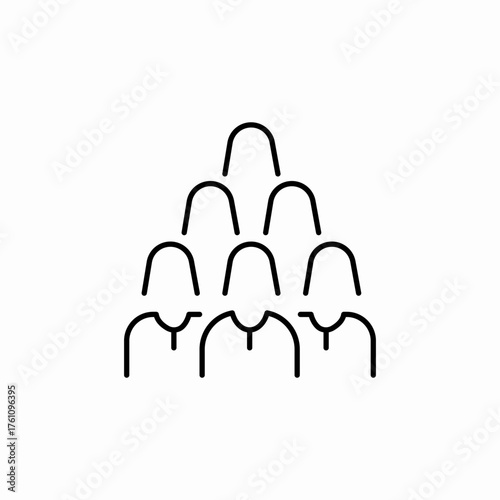 female group team icon sign vector