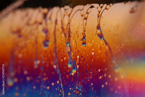 Green liquid surface, phenomenal structure, green oils on a dark background, colourful abstract, surrealistic art, line of light