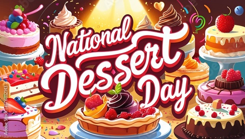Celebrate National Dessert Day With Colorful Sweets, Delicious Cakes, and Vibrant Pastries