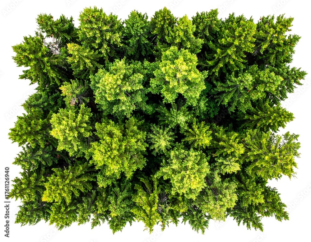 Obraz premium Lush Green Moss Wall - A Vibrant Natural Texture.
