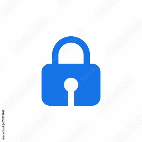 lock safety protection icon sign vector