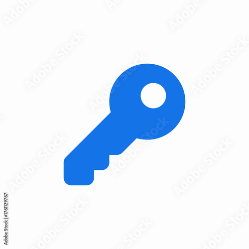 key password unlock icon sign vector