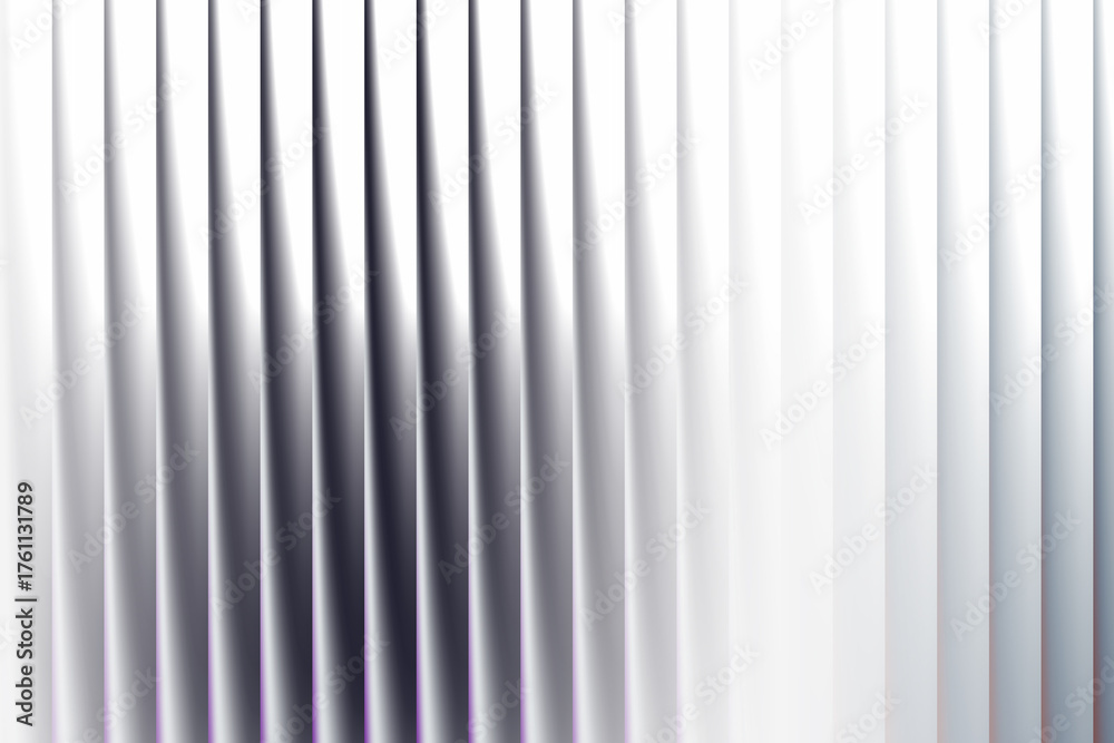 Obraz premium Abstract background with vertical lines and shadows, creating a sense of depth and texture, isolated on white background