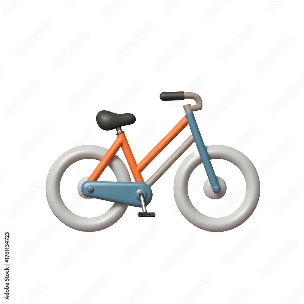 Fototapeta premium Vector Bicycle Icon