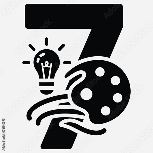 7 Creativity Palette Ideas and Innovation Symbol