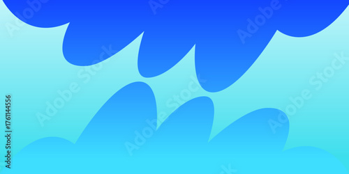 blue sky background