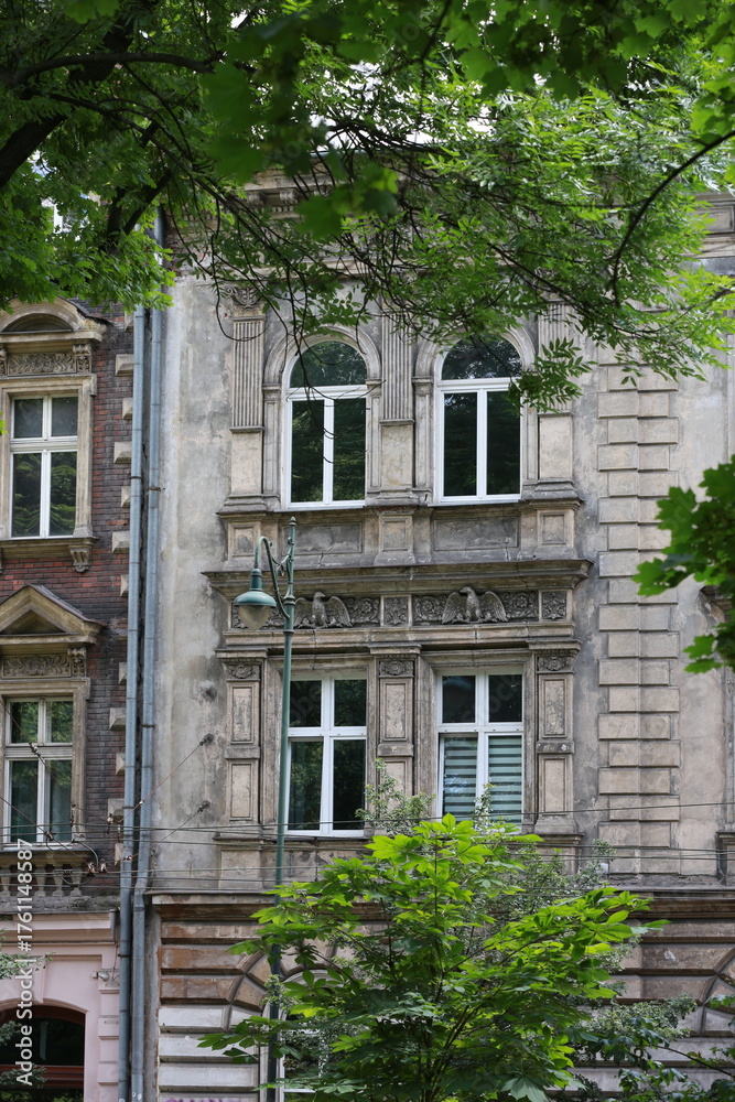 Fototapeta premium Colorful Historic Townhouses in Old Town
