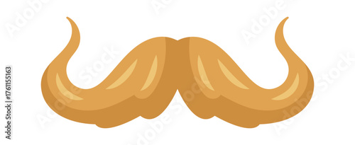 Distinguished stylish older gentleman moustaches