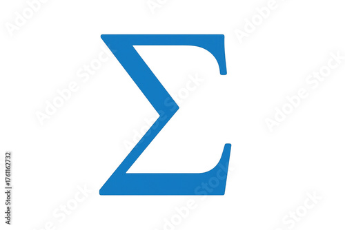 Blue uppercase sigma symbol representing summation, math, and calculator functions on transparent background Free Download Blue uppercase sigma symbol representing summation, math, and calculator functions on transparent background - GFXLoad