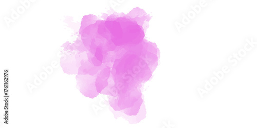 Pastel pink watercolor paint brush. watercolour texture for cards, Brushstrokes and splashes.