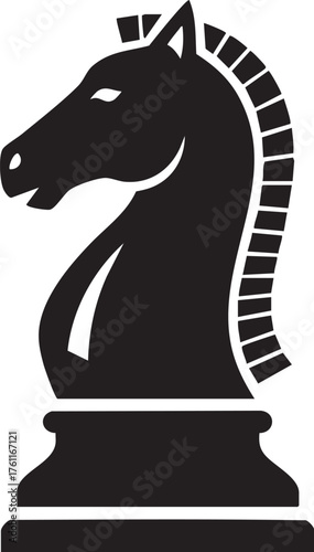 Chess Piece Silhouettes Strategy Logic Intellectual Challenge