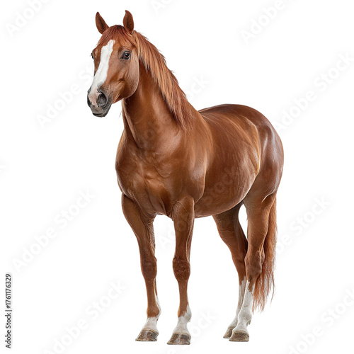 Horse isolated on transparent background 