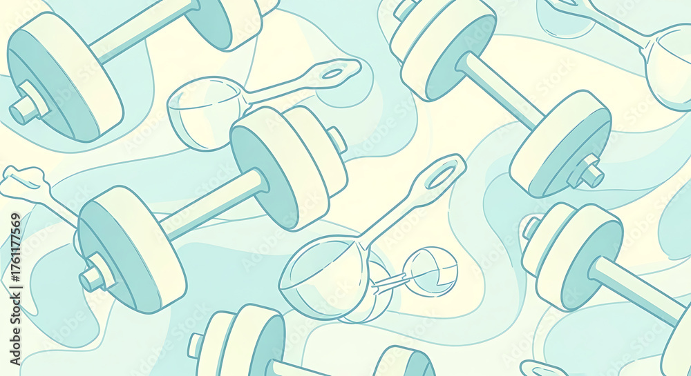 Dumbbell and Spoon Pattern.