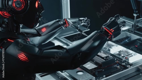 A robot working with future generations