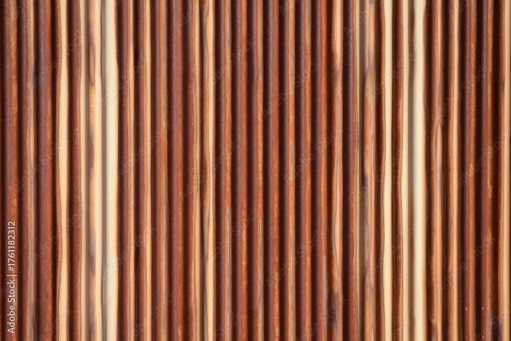 Obraz premium トタン塀