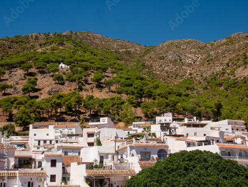 Aerial View of Mijas, Andalusia, Spain