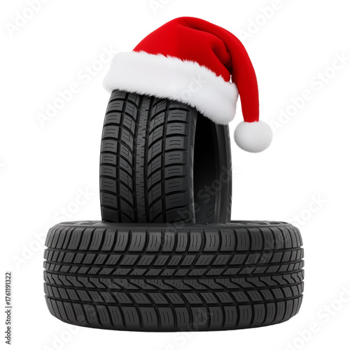 Wallpaper Mural Tires with Santa Hat – Playful, Festive Fusion of Holiday Cheer and Winter Readiness

 Torontodigital.ca