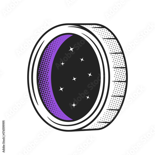 Portal icon isolated on white background.