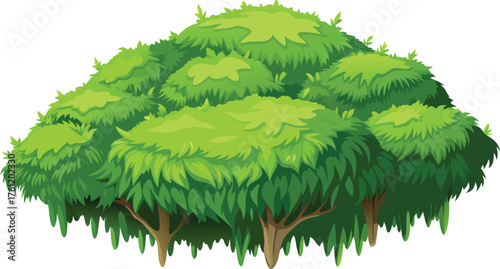 forest moss realistic soft green texture.