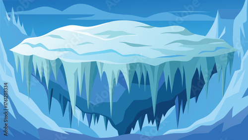 ice frost texture natural crystalline vector.