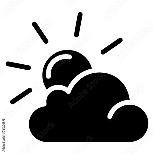 Weather Flat Blue Icon