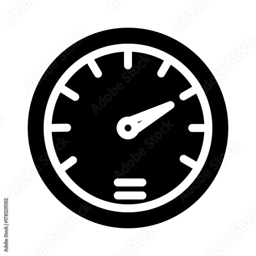 Barometer Glyph Icon