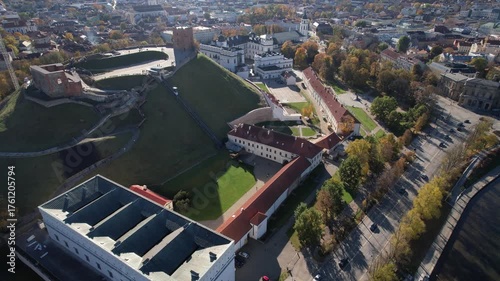 Gediminas Castle in autumn, Vilnius