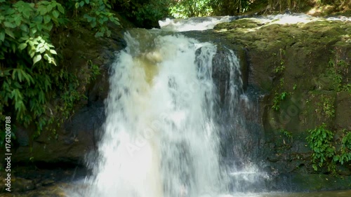 Wallpaper Mural Costa Rica A zoom out from the large waterfall on the Rio Poro Torontodigital.ca