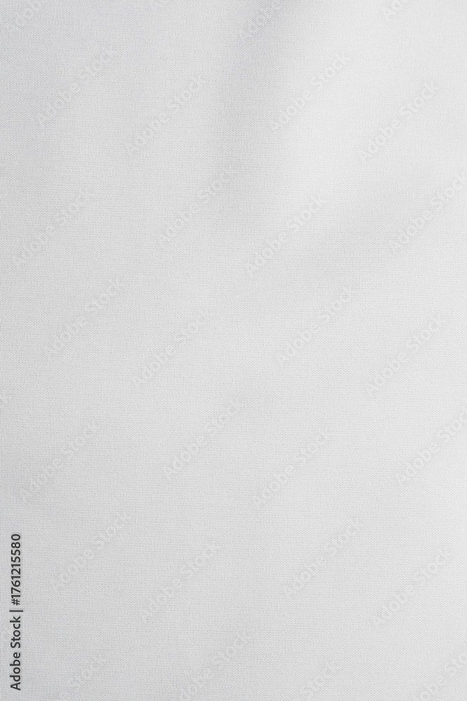 Obraz premium White Cotton Fabric Texture For Neutral Background, Ideal for backgrounds, design projects, textiles, or luxury branding visuals, close-up background