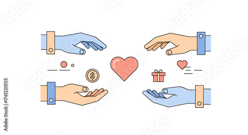 Show your support and donate today, giving back with kindness, love, and generosity for a better world filled with happiness and caring hearts