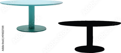 his dual-table glyph is a fascinating study in contrast—like a visual metaphor for duality, perceptio