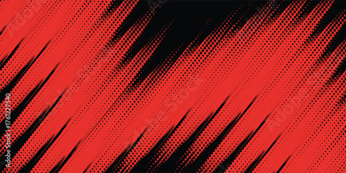 Background, contrast red and black color abstract template for business design. Technology style. You can use it for advertising, sports posters, templates, business presentations. Eps10