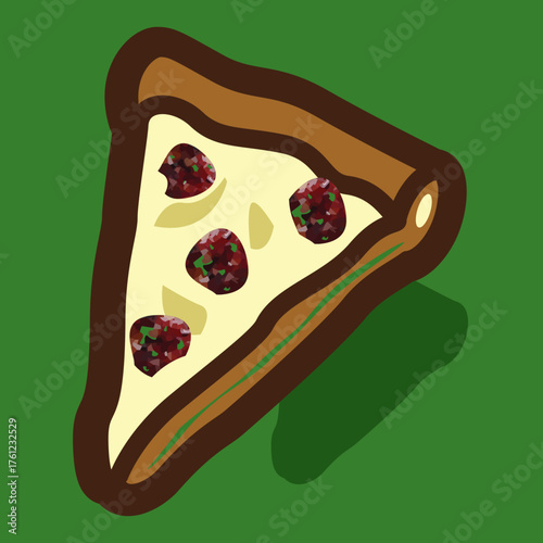 Pizza Slice - Pesto Sausage