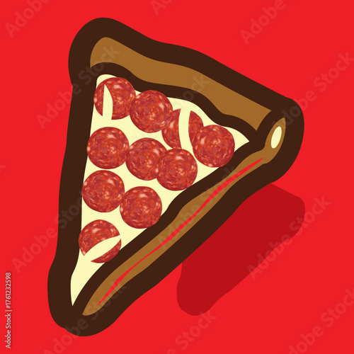 Pizza Slice - Extra Pepperoni