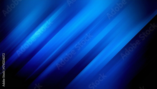 斜めの線がデザインされた青い背景。モダンな抽象的な青い背景デザイン。Blue background with diagonal lines design. Modern abstract blue background design.