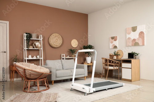 Interior of living room wit...