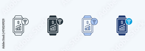 Wearable Technology Multiple Style Icon Collection