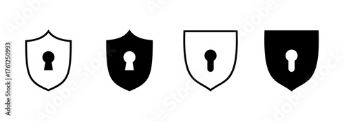 Security icon vector. protection sign and symbol. privacy. vpn