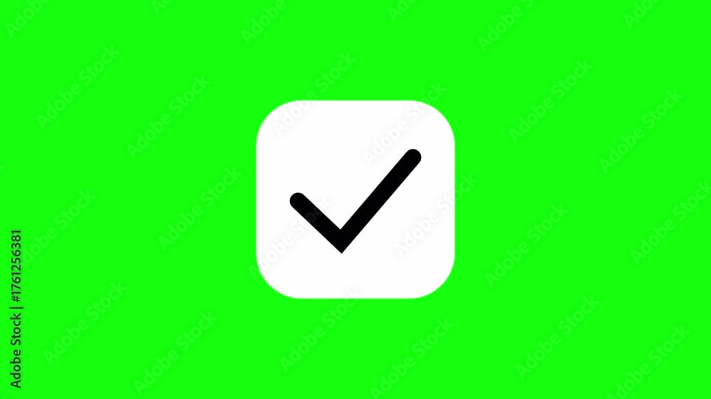 check mark icon animation. Check, confirm, accept, select, checkbox ...