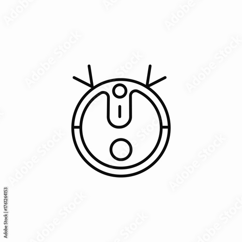 vacuum hoover icon sign vector